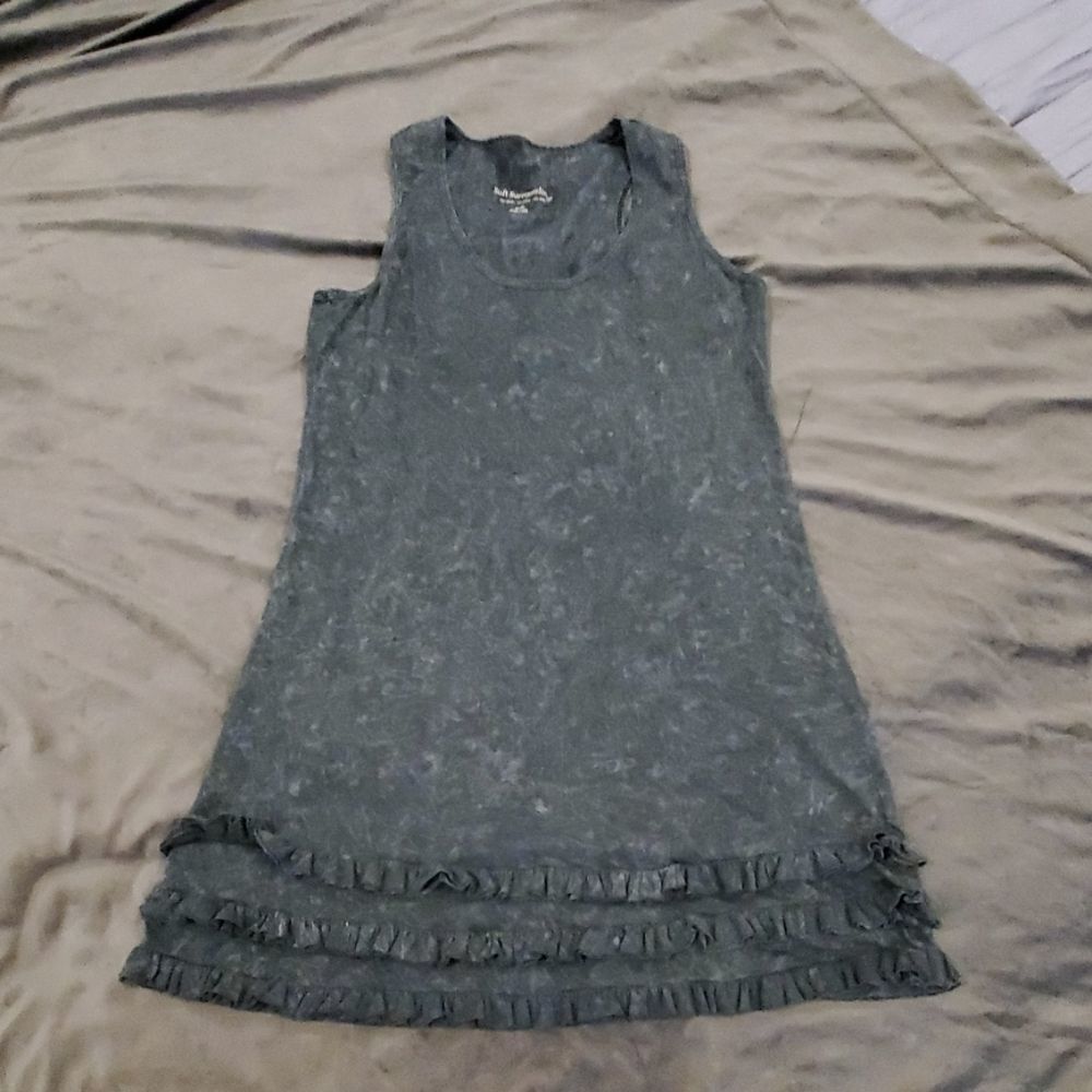 Indigo blue Soft Surroundings mini dress/tunic